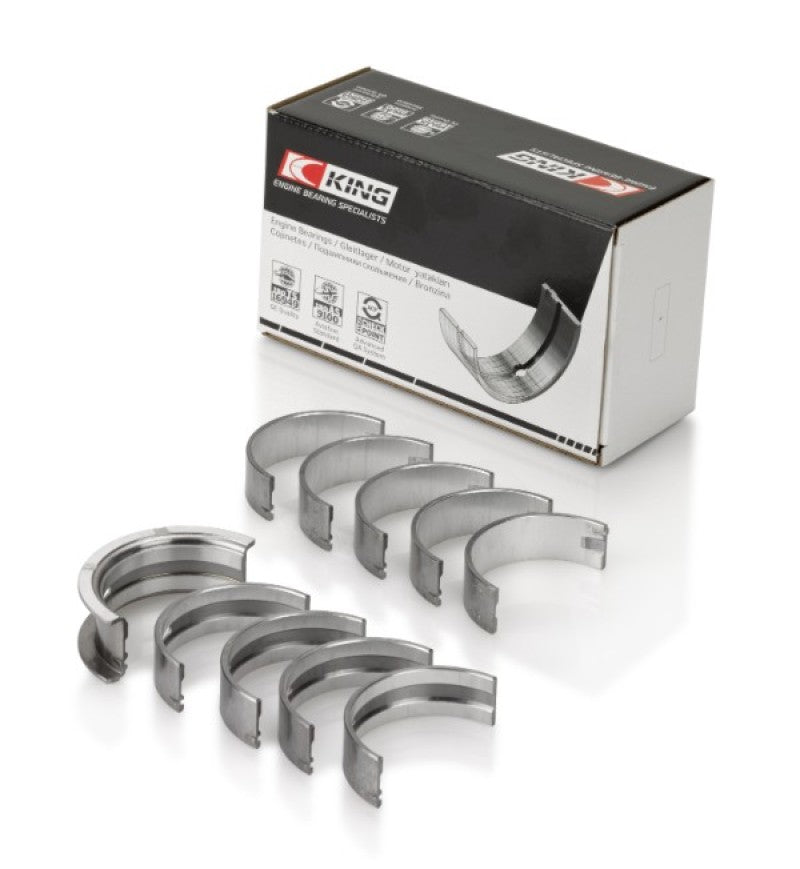King Engine Bearings Chrysler/Mitsubishi 122ci 2.0L (Size 0.5) Main Bearing Set