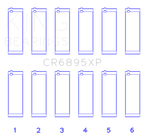 King Ford Ecoboost 3.5L V6 pMaxBlack Coated Connecting Rod Bearing Set - Size +0.25mm