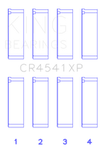 King Engine Bearings Honda F23 Performance Rod Bearing Set - Size STD