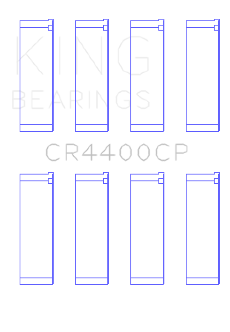 King Engine Bearings Honda R18A1 1.8L SOHC Connecting Rod Bearing Set