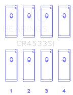 King Engine Bearings Nissan QR25DE DOHC 16 Valves (Size +0.5) Rod Bearing Set