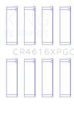King Engine Bearings Subaru FA20/Toyota 4U-GSE Tri-Metal Connecting Rod Bearing Set - Size +.25mm