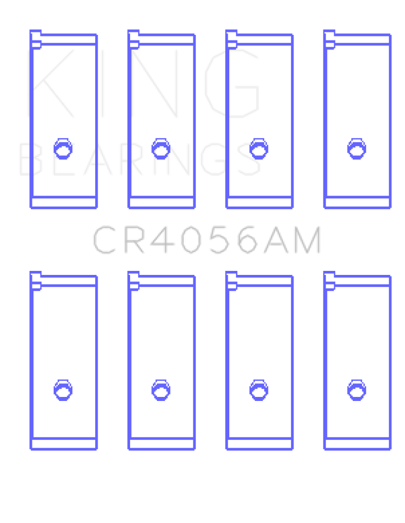 King Engine Bearings Suzuki G15A/G16A/B (Size Standard) Rod Bearing Set