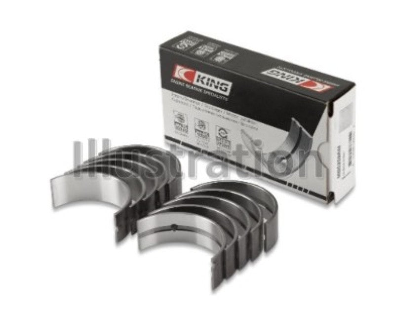 King Engine Bearings Toyota 1E/2E (1.3L) (Size STD) Performance Main Bearing Set