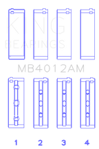 King Engine Bearings Toyota 5VZFE Crankshaft Main Bearing Set