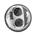 Letric Lighting 5.75in LED Premium Projector Headlight Chrome