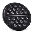 Letric Lighting 7in LED Black Buck-Shot Style Multi-Mini Headlight