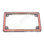 Letric Lighting Perfect Plate Light License Plate Frame Chrome