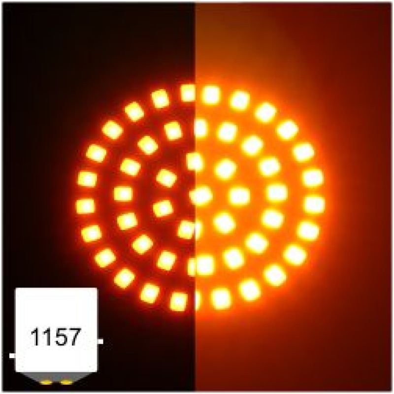 Letric Lighting Premium Bullet Style Insert 1157 Amber