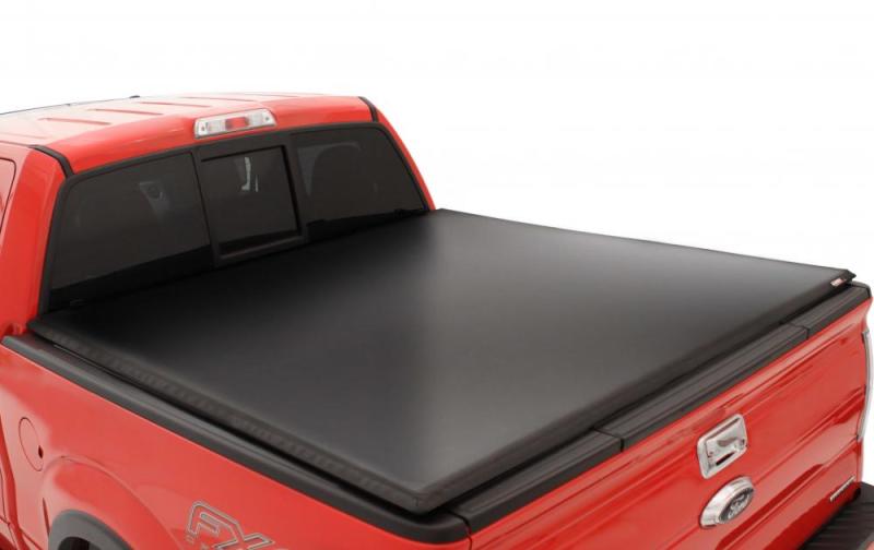 Lund 02-17 Dodge Ram 1500 (6.5ft. Bed Excl. Beds w/Rambox) Genesis Tri-Fold Tonneau Cover - Black
