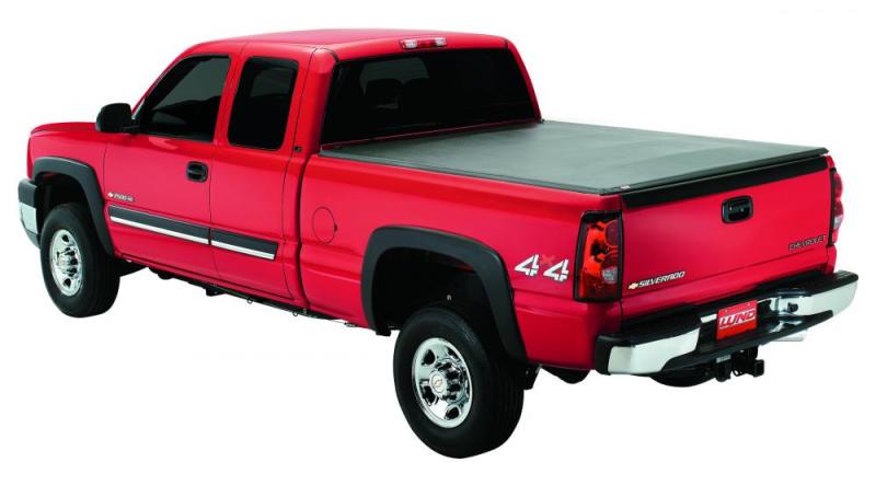 Lund 02-17 Dodge Ram 1500 (6.5ft. Bed Excl. Beds w/Rambox) Genesis Tri-Fold Tonneau Cover - Black