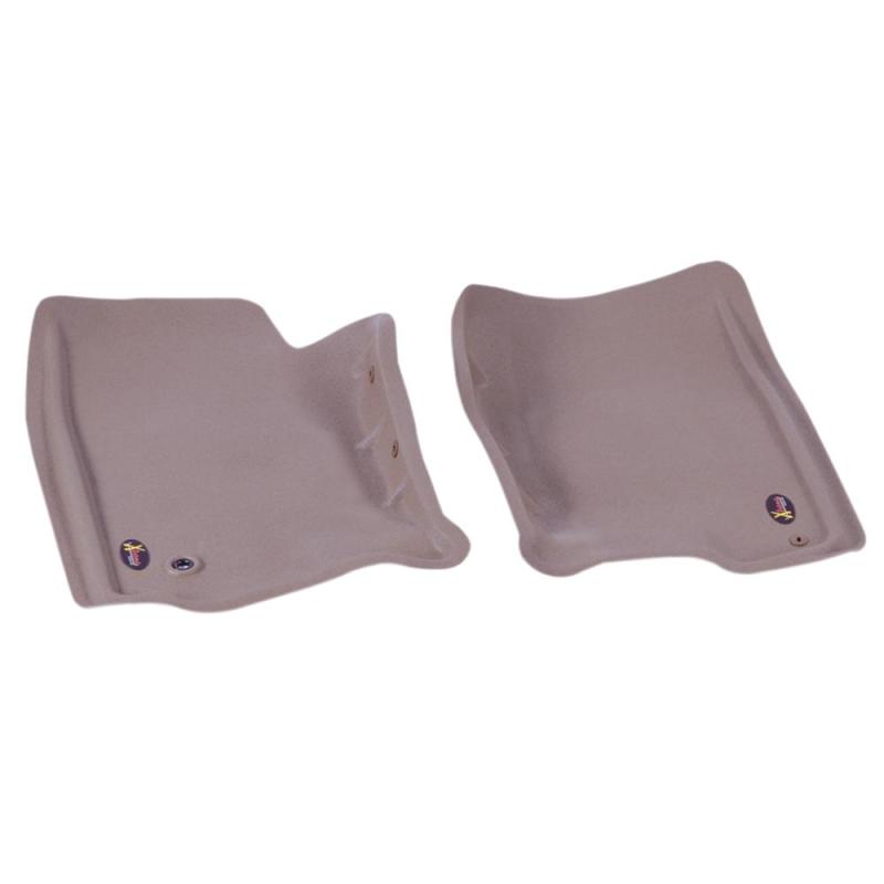 Lund 07-10 Jeep Wrangler Catch-All Xtreme Front Floor Liner - Black (2 Pc.)