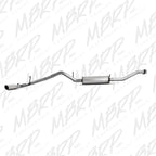 MBRP 04-11 Chevy Colorado / GMC Canyon 2.8L/2.9L/3.5L/3.7L Cat Back Single Side Aluminized Exhaust