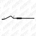 MBRP 09-14 Dodge Ram 1500 5.7L Cat-Back Single Side AL - Black