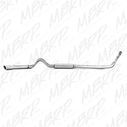 MBRP 1994-1997 Ford F-250/350 7.3L Turbo Back Single Side Off-Road (Aluminized downpipe)