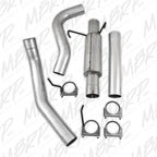 MBRP 2004.5-2007 Dodge 2500/3500 Cummins 600/610 Cat Back P Series Exhaust System