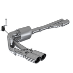 MBRP 2019+ Chevrolet Silverado 1500 4.5L/5.3L Pre-Axle Dual Side Exit w/ 4in OD Tip- T304