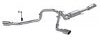 MBRP 2021+ Ford F150 2.7L/3.5L/5.0L 3in Aluminized Steel Cat-Back 2.5in Dual Split Side Exhaust