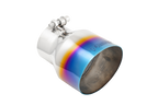 MBRP Universal Stainless Steel Dual Wall Tip 4.5in OD/3in Inlet/6.13in L