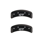 MGP 4 Caliper Covers Engraved Front Mustang Engraved Rear SN95/GT Red finish silver ch