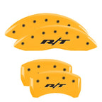 MGP 4 Caliper Covers Engraved Front & Rear RT Red finish silver ch
