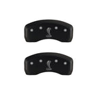 MGP 4 Caliper Covers Engraved Front & Rear Tiffany Snake Red finish silver ch