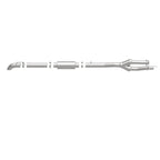 MagnaFlow 11-16 Ford F-250 6.2L 3.5in Single P/S Off Road Pro Series Performance C/B Exhaust