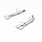 MagnaFlow 12 Ford Mustang V8 5.0L Dual Split Rear Exit Axle-Back Stainless Cat Back Perf Exhaust