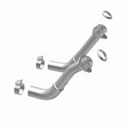 MagnaFlow 66-72 Chevy C10 Pickup V8 2-Piece Front Exhaust Pipe Kit (2in Tubing/Clamps/Inlet Flanges)