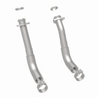 MagnaFlow 66-72 Chevy C10 Pickup V8 2-Piece Front Exhaust Pipe Kit (2in Tubing/Clamps/Inlet Flanges)