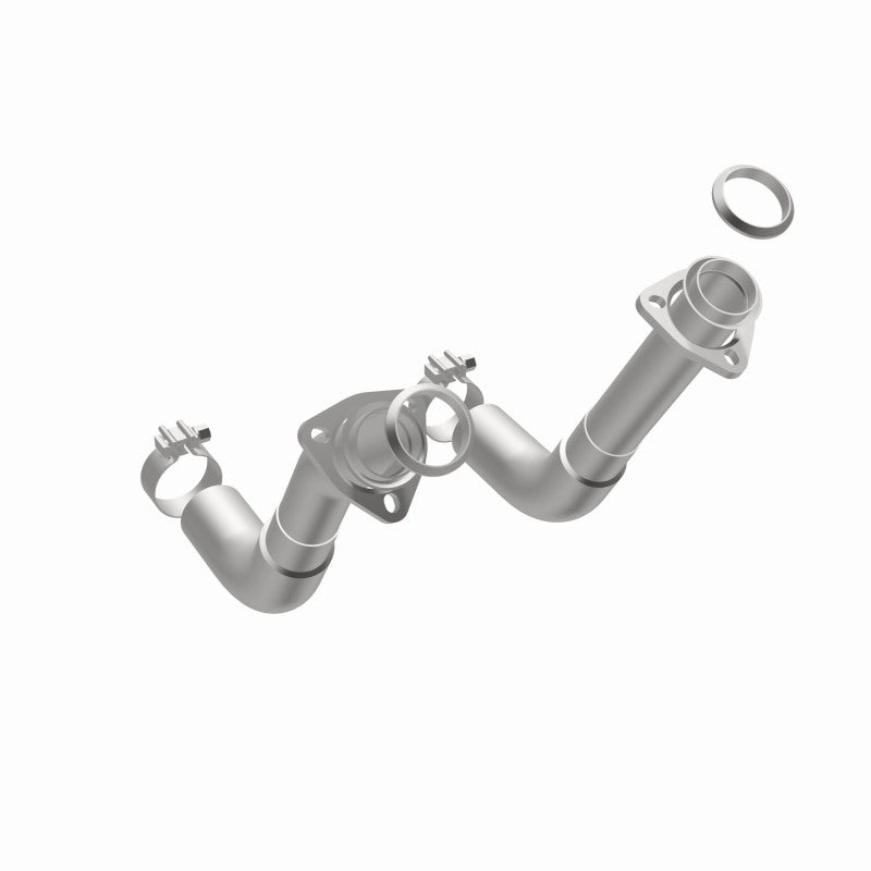 MagnaFlow 66-72 Chevy C10 Pickup V8 2-Piece Front Exhaust Pipe Kit (2in Tubing/Clamps/Inlet Flanges)