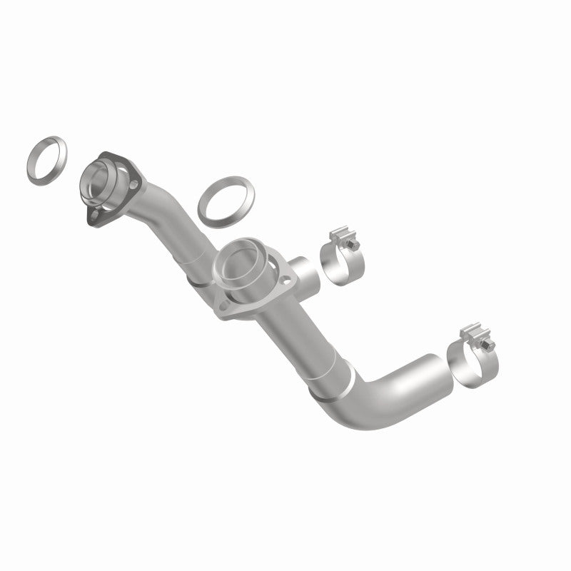 MagnaFlow 66-72 Chevy C10 Pickup V8 2-Piece Front Exhaust Pipe Kit (2in Tubing/Clamps/Inlet Flanges)