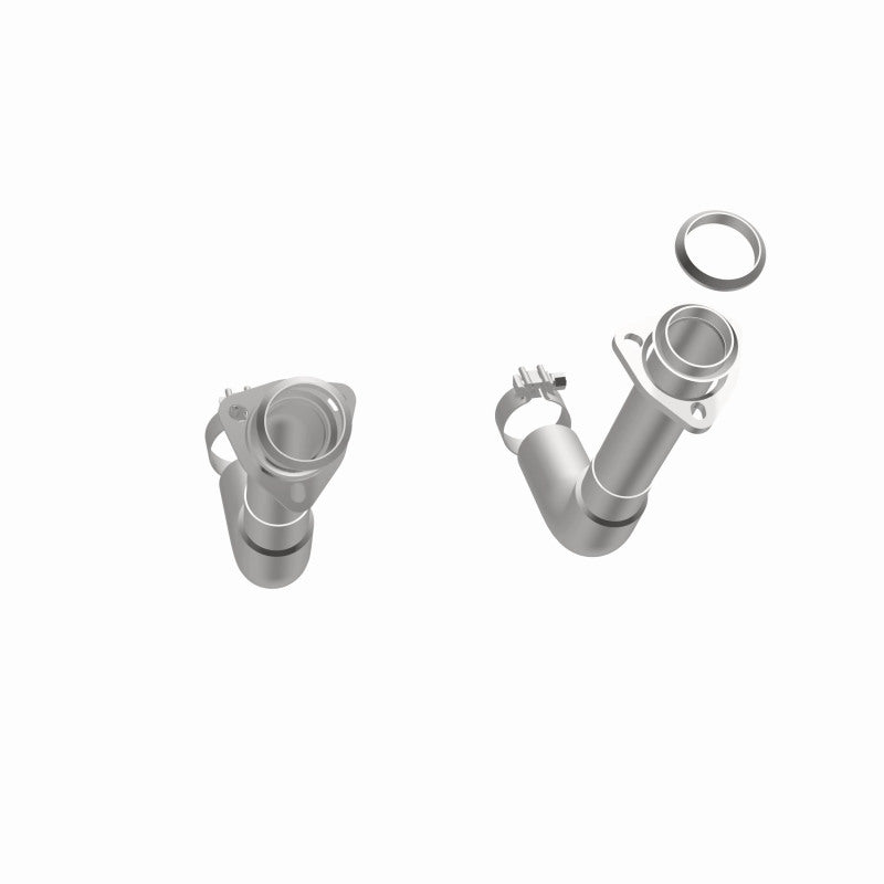 MagnaFlow 66-72 Chevy C10 Pickup V8 2-Piece Front Exhaust Pipe Kit (2in Tubing/Clamps/Inlet Flanges)