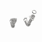 MagnaFlow 66-72 Chevy C10 Pickup V8 2-Piece Front Exhaust Pipe Kit (2in Tubing/Clamps/Inlet Flanges)
