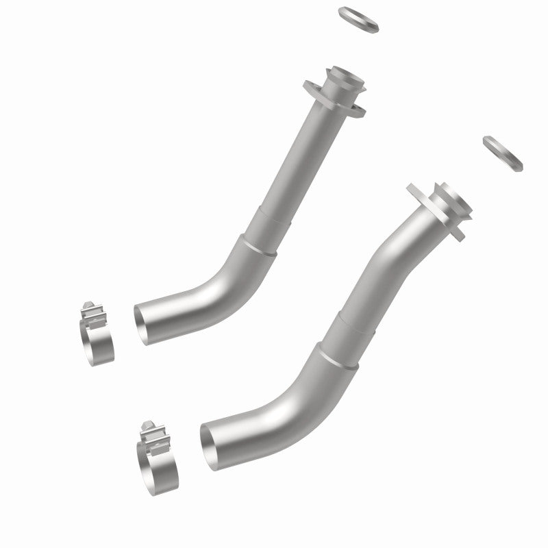 MagnaFlow 66-72 Chevy C10 Pickup V8 2-Piece Front Exhaust Pipe Kit (2in Tubing/Clamps/Inlet Flanges)