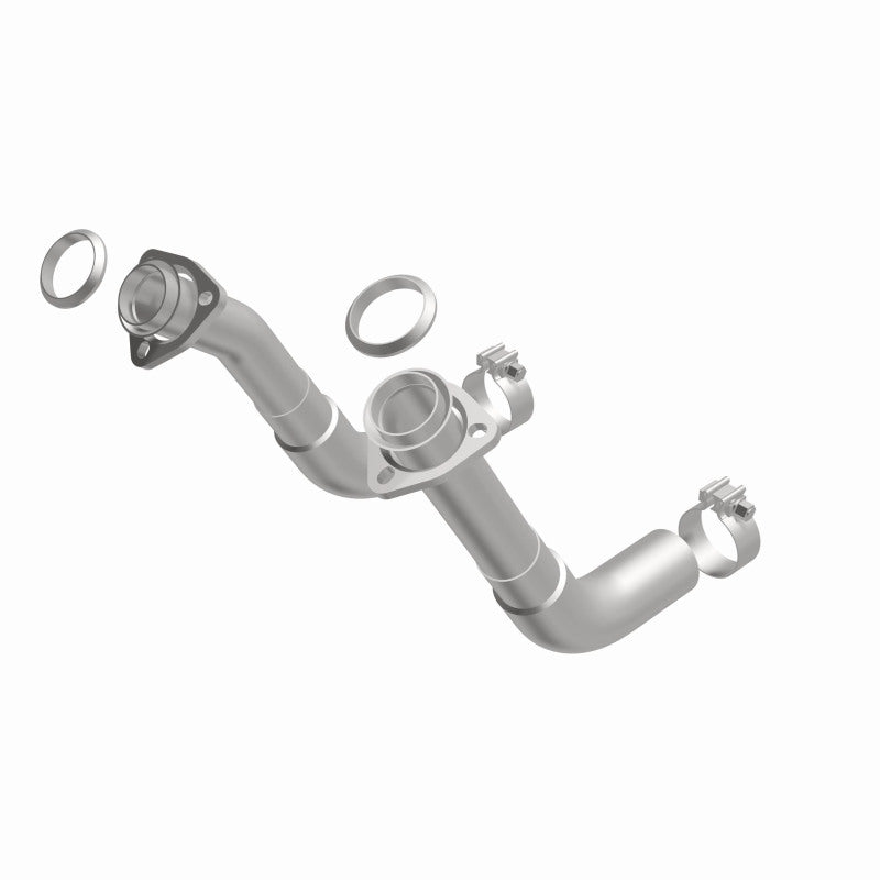 MagnaFlow 66-72 Chevy C10 Pickup V8 2-Piece Front Exhaust Pipe Kit (2in Tubing/Clamps/Inlet Flanges)