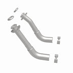 MagnaFlow 66-72 Chevy C10 Pickup V8 2-Piece Front Exhaust Pipe Kit (2in Tubing/Clamps/Inlet Flanges)