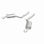 MagnaFlow Axle-Back Stainless Dual Split 4in Polished Tips 10-15 Chevrolet Camaro Convert. 3.6L V6
