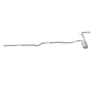 MagnaFlow Cat Back, SS, 2.5in, Street, Single Straight Pass. Polished 4in Tip, 2015 Ford Fusion 2.5L