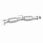 MagnaFlow Direct Fit Catalytic Converter 01-04 Explorer 4.0L OEM