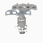 MagnaFlow Direct Fit Catalytic Converter 02-06 Sentra 2.5L OEM