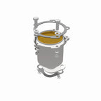 MagnaFlow Direct Fit Catalytic Converter 03-06 Santa Fe Front cc 3.5L