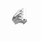 MagnaFlow Direct Fit Catalytic Converter 04-08 Cadillac XLR 4.6L Passenger Side
