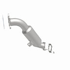 MagnaFlow Direct Fit Catalytic Converter 08-09 Subaru STi front OEM