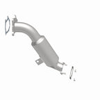 MagnaFlow Direct Fit Catalytic Converter 08-09 Subaru STi front OEM