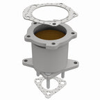 MagnaFlow Direct Fit Catalytic Converter 98 Mazda Protege Front