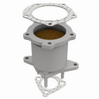 MagnaFlow Direct Fit Catalytic Converter 98 Mazda Protege Front