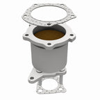 MagnaFlow Direct Fit Catalytic Converter 98 Mazda Protege Front