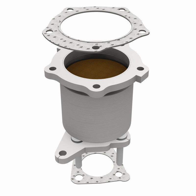 MagnaFlow Direct Fit Catalytic Converter 98 Mazda Protege Front