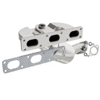 MagnaFlow Direct Fit Catalytic Converter BMW 01-03 525 2.5L / 01-03 530 3.0L California - Rear